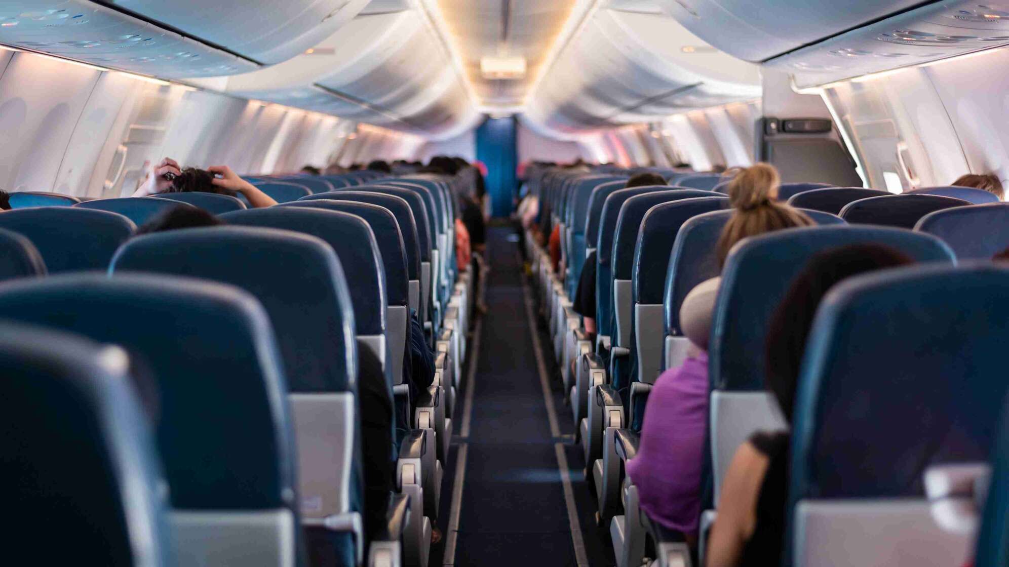 Sitzplätze im Flugzeug