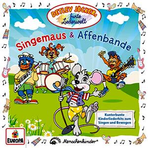 Die Affen rasen durch den Wald