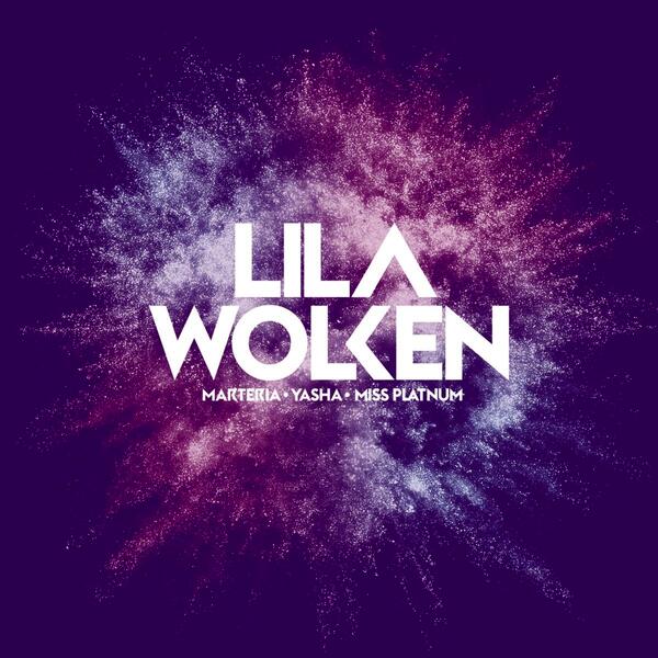 Lila Wolken