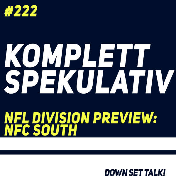 KOMPLETT SPEKULATIV - NFL Division Preview: NFC South