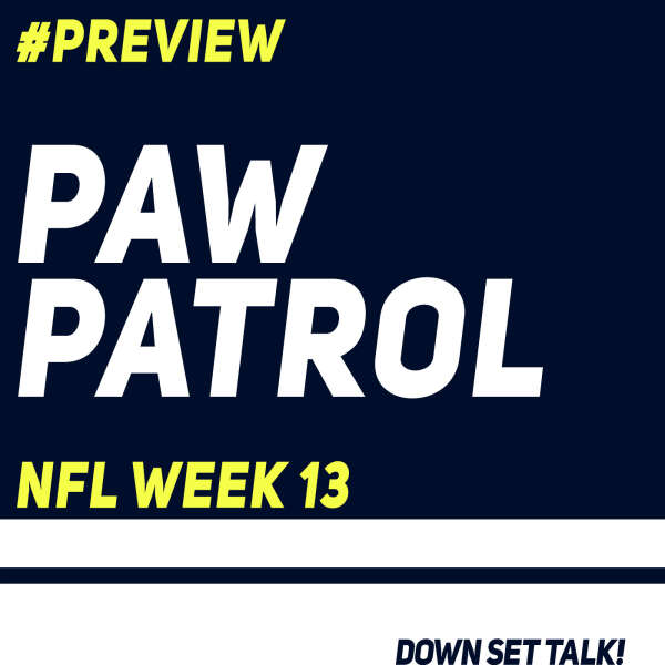 PAW PATROL - NFL Preview Week 13