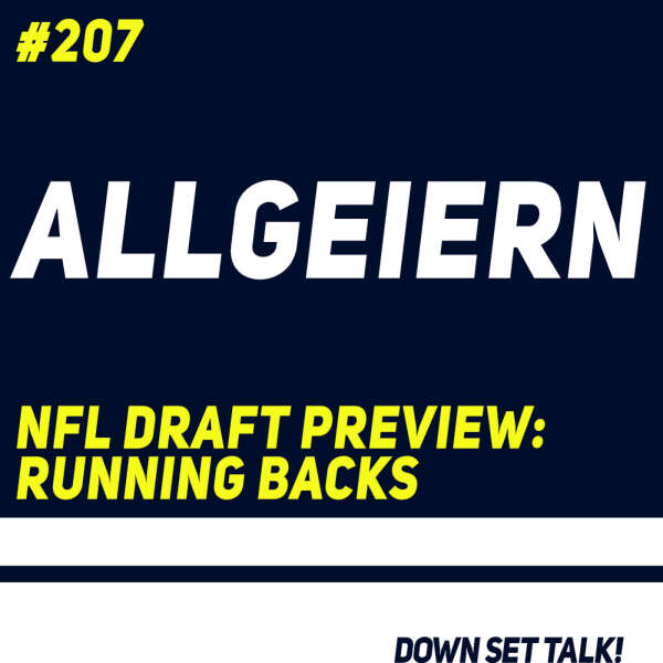 ALLGEIERN - NFL Draft Preview: Running Backs