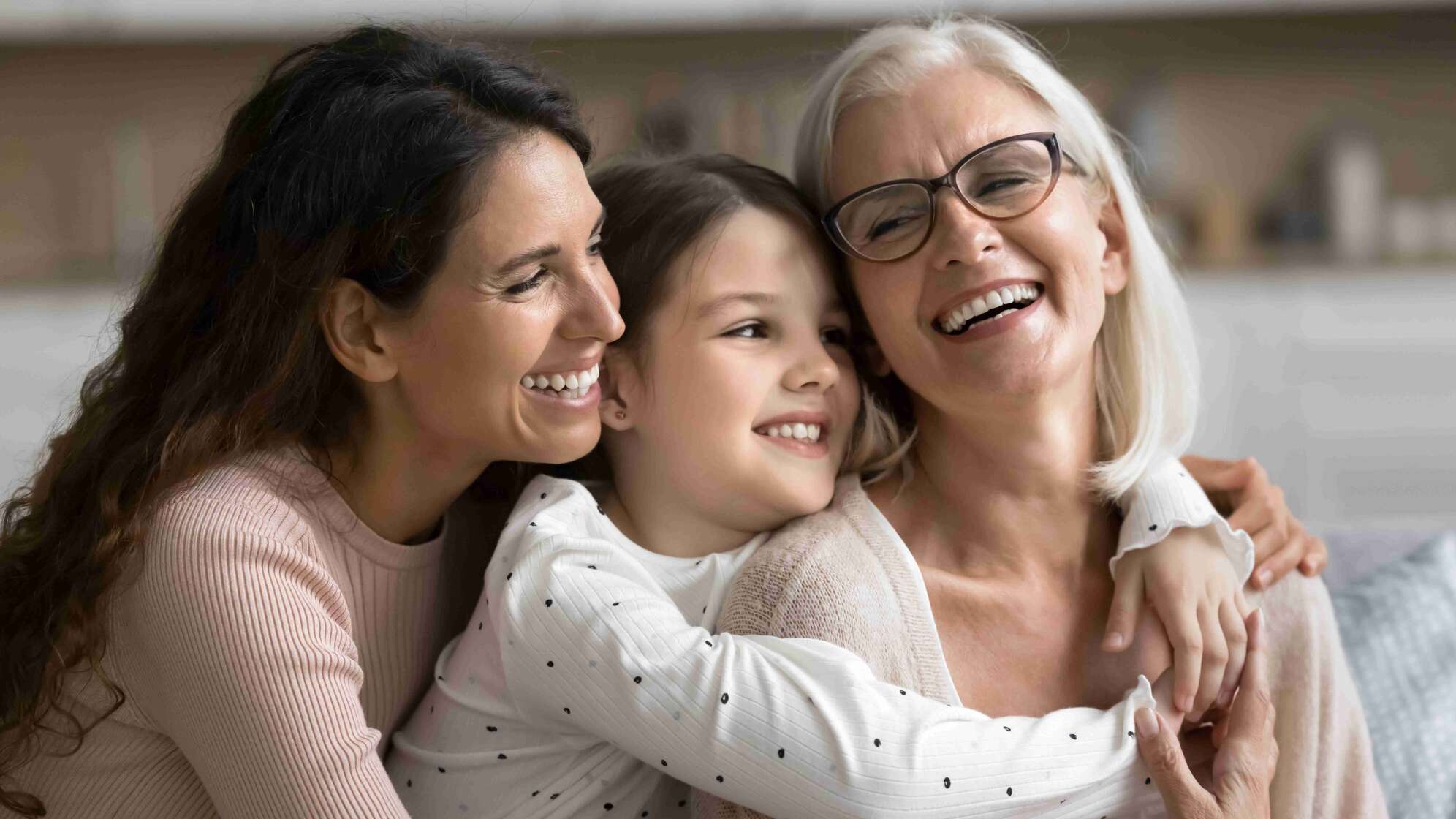 Familie mit Frauen