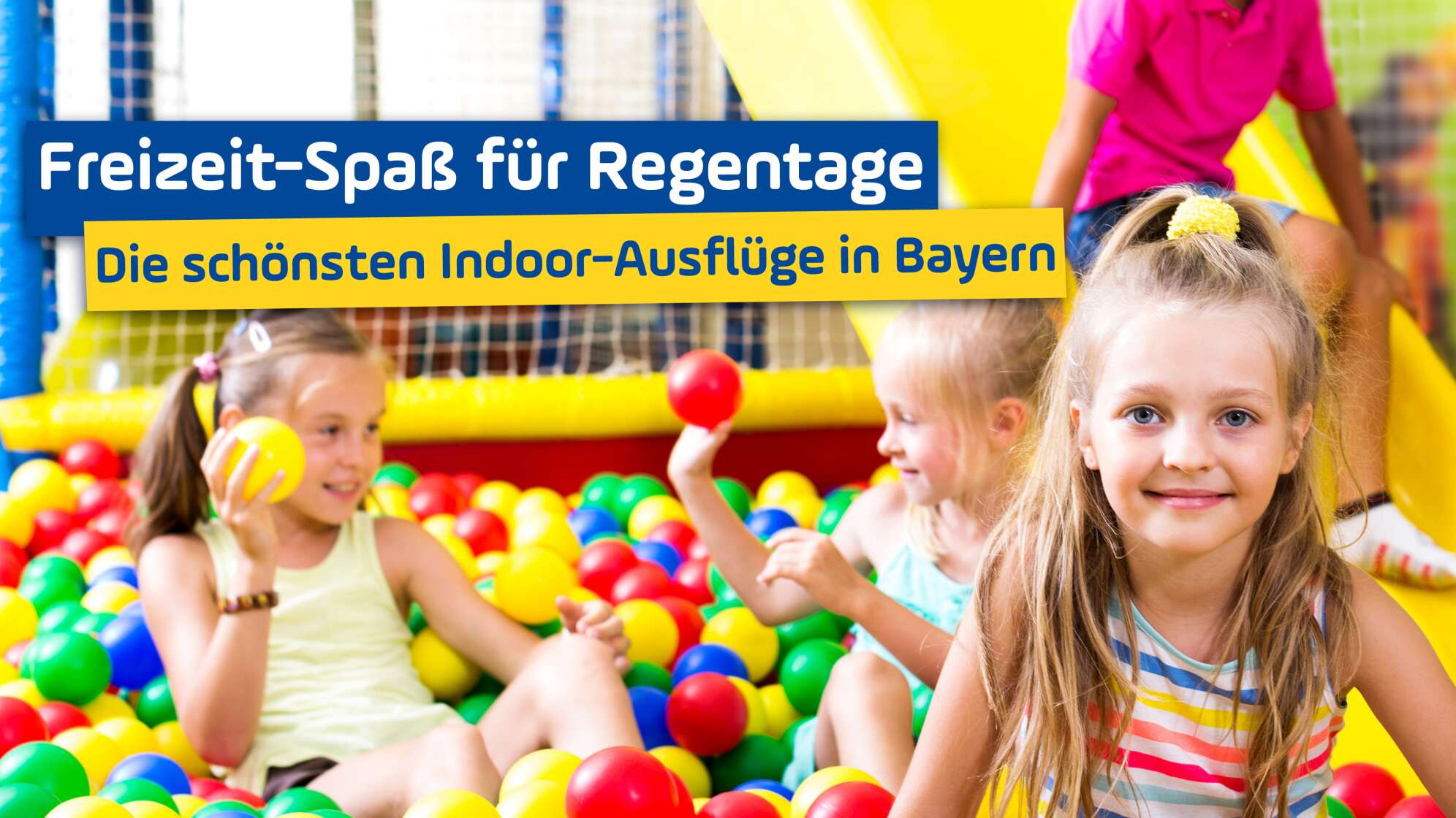 Kinder im Bällebad