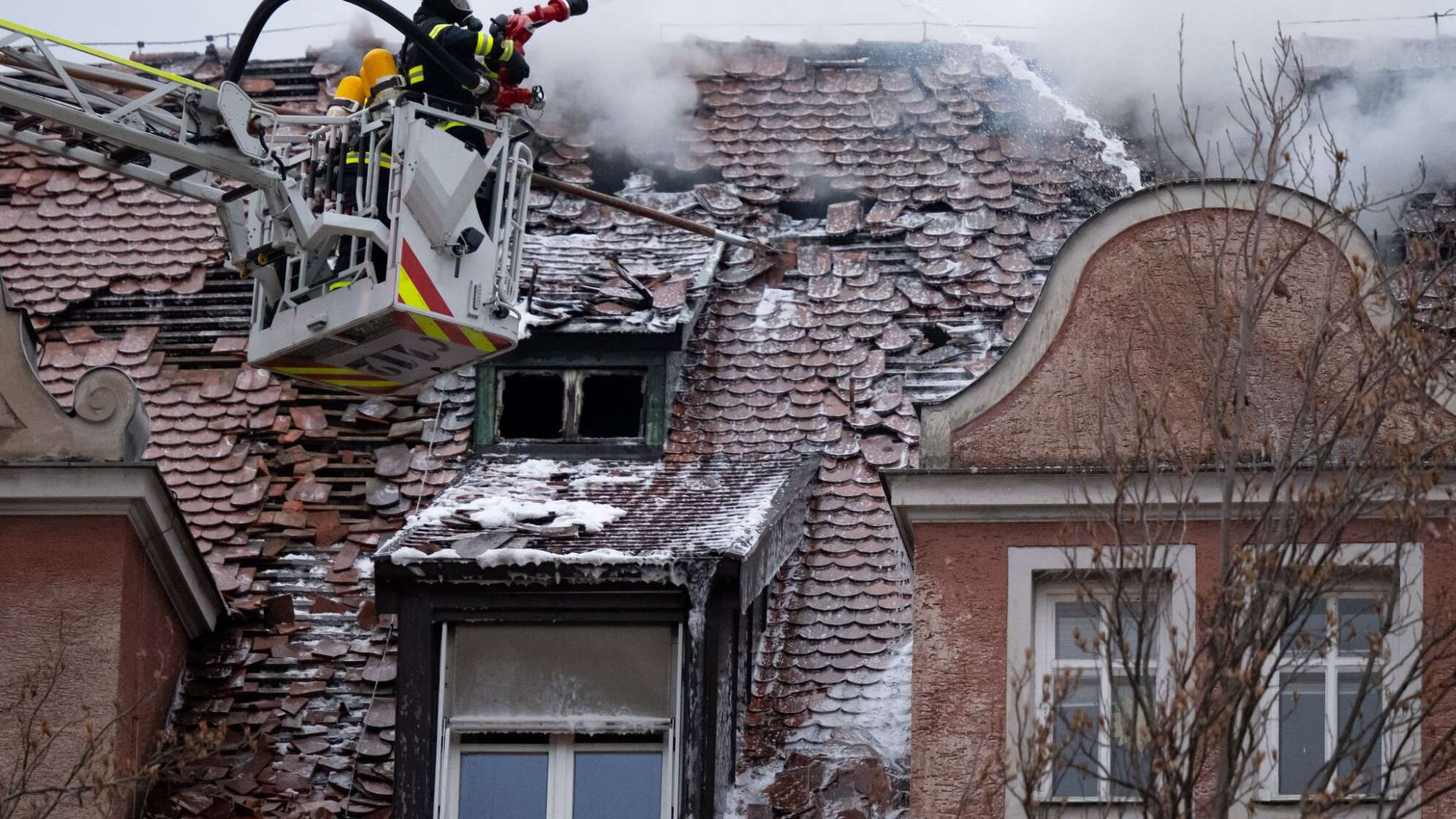 Brand in Seniorenheim in München