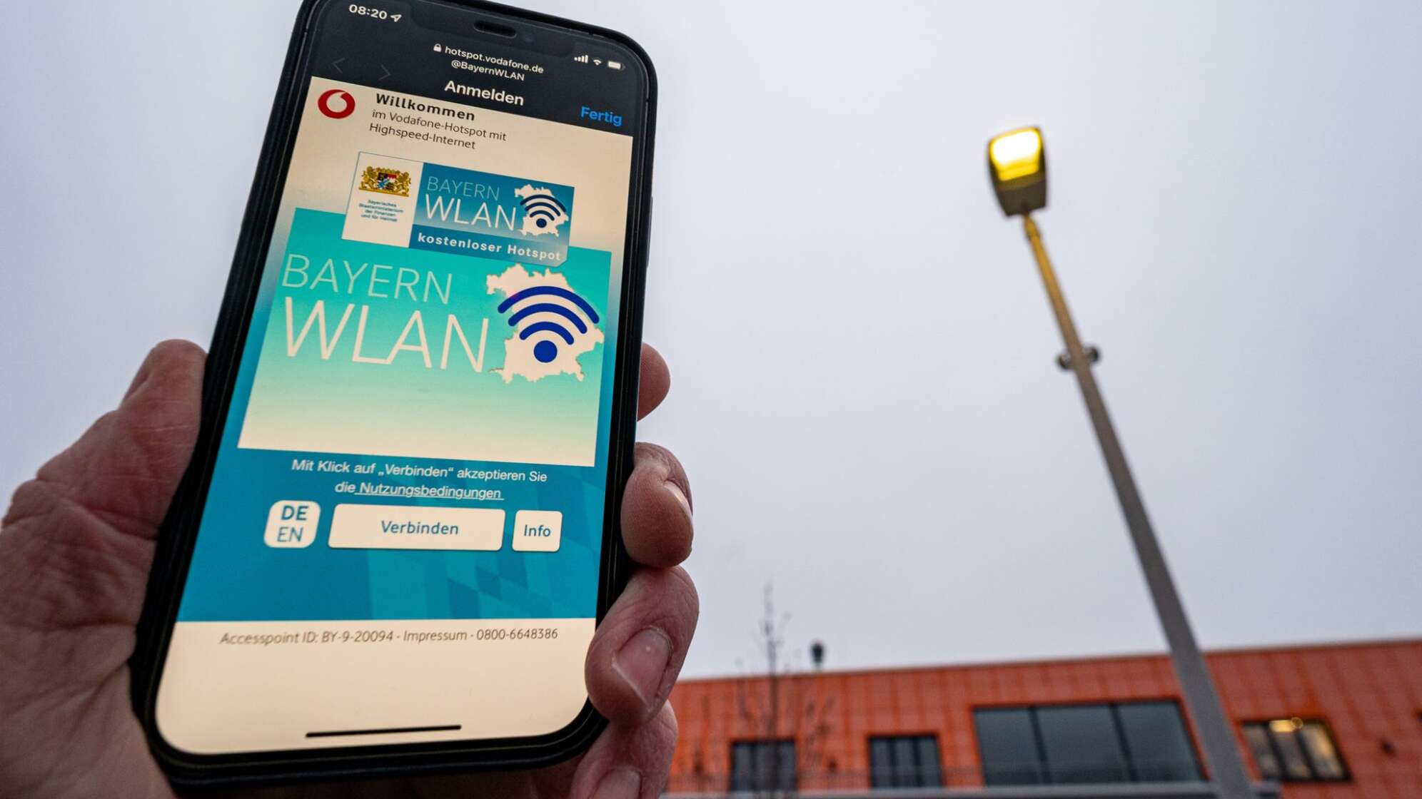 WLAN-Hotspots in Bayern
