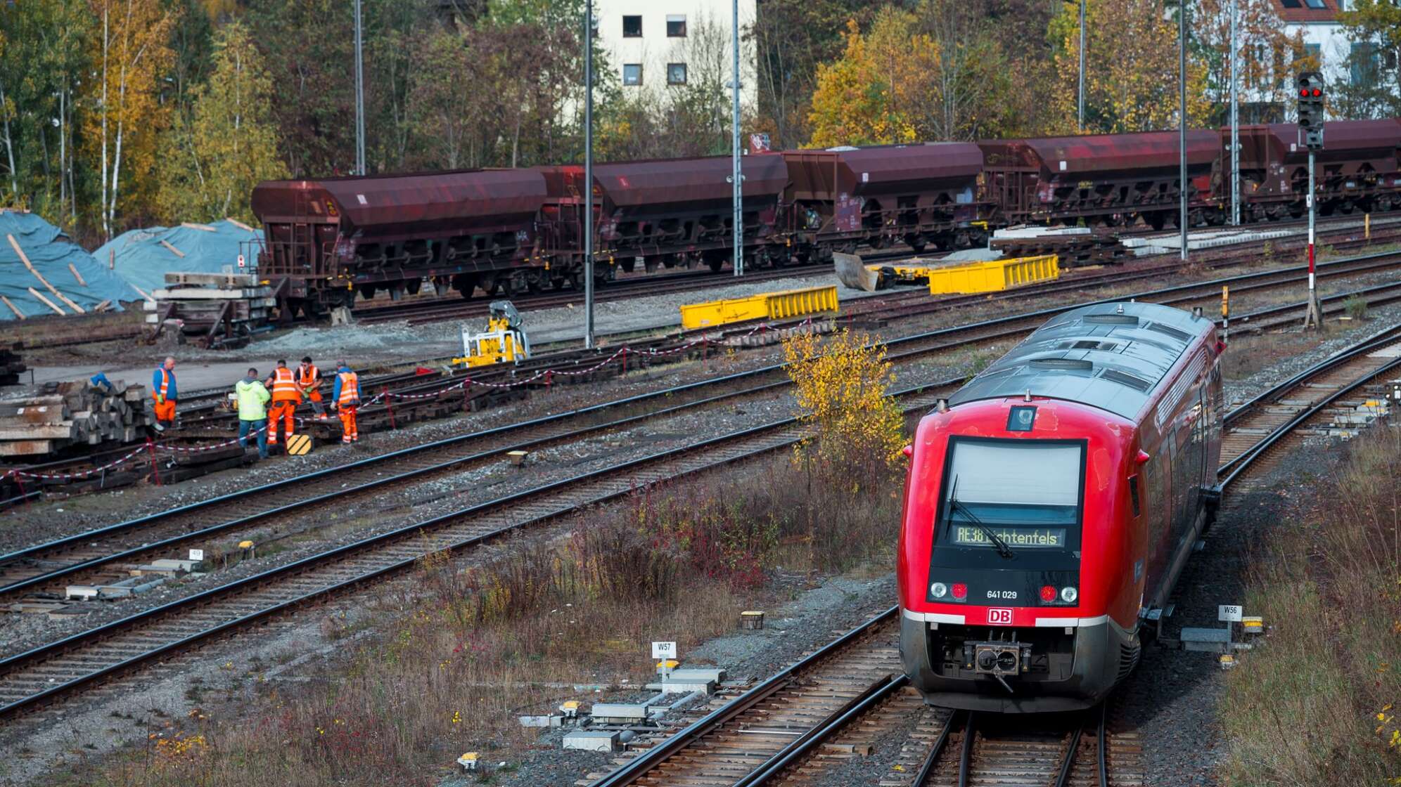 Franken-Sachsen-Magistrale der Bahn