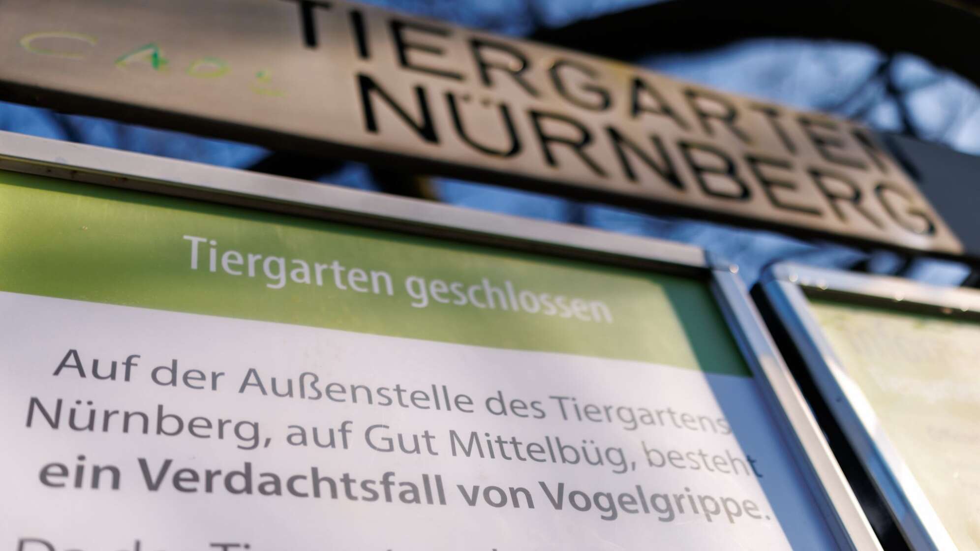Vogelgrippe-Verdacht: Tiergarten Nürnberg geschlossen