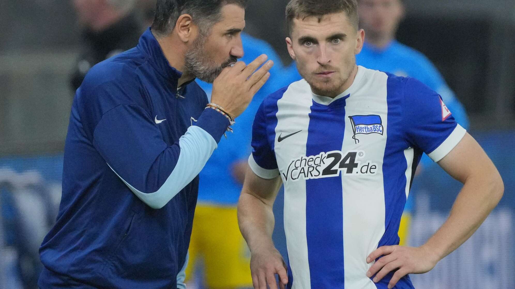 Cristian Fiél (l) und Jonjoe Kenny (r)