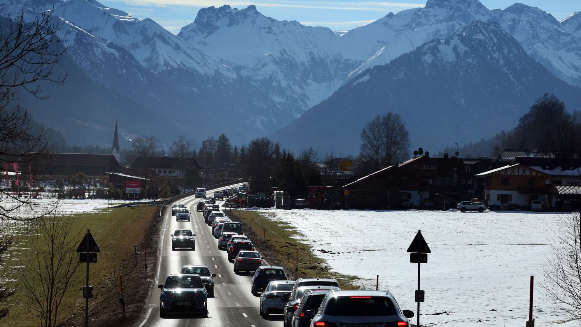 Sonne im Südwesten Bayerns
