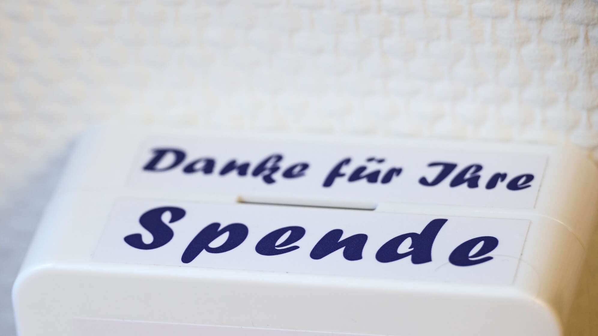 Dank für das Spenden
