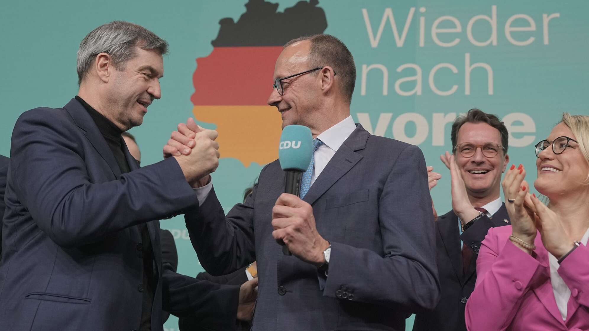 Bundestagswahl - CDU-Wahlparty