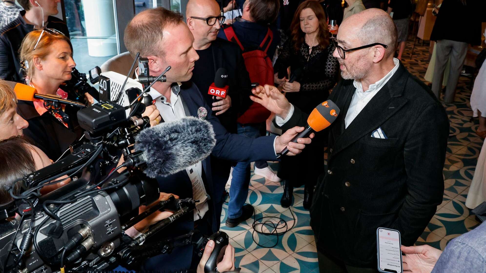 Edward Berger beim Empfang von German Films in Los Angeles