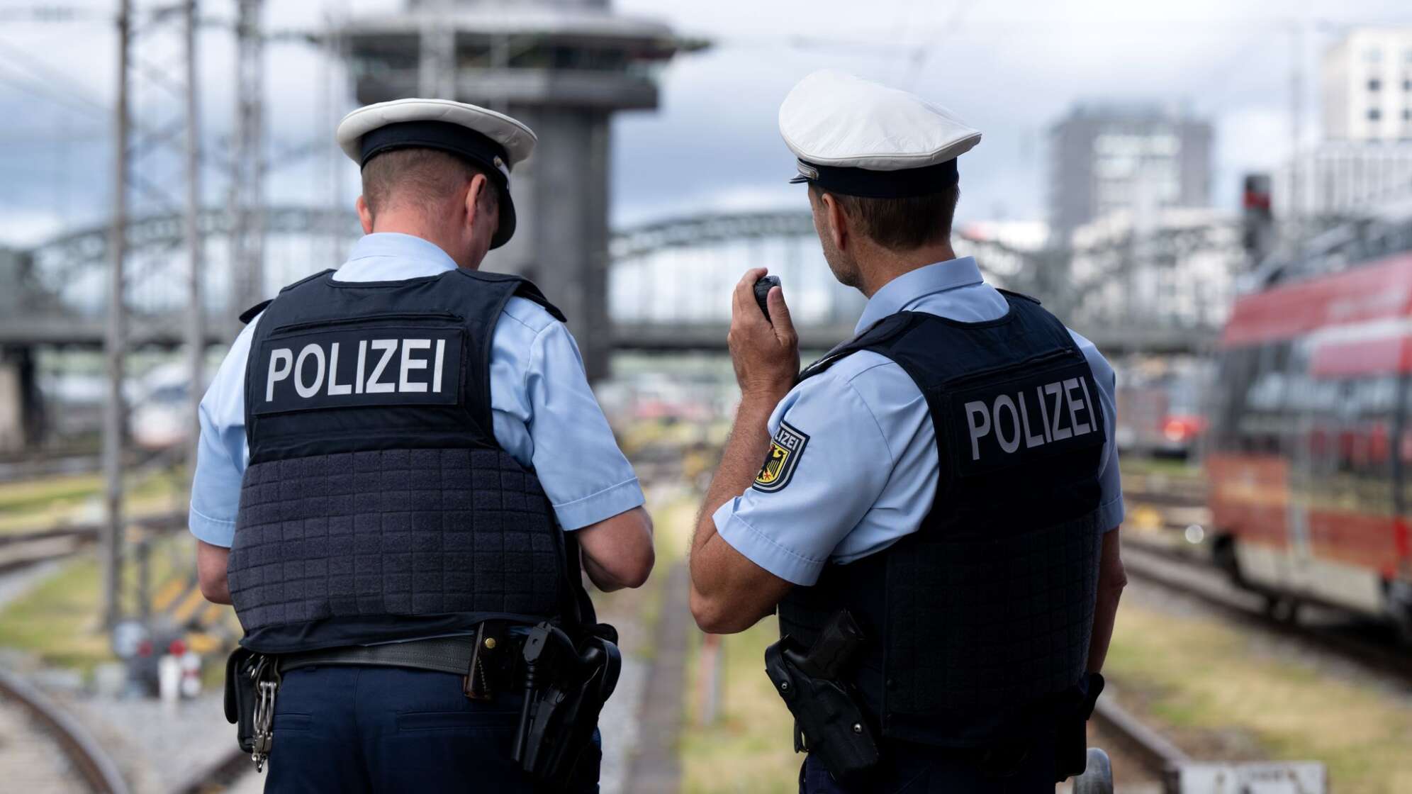 Bundespolizei am Münchner Hauptbhanhof