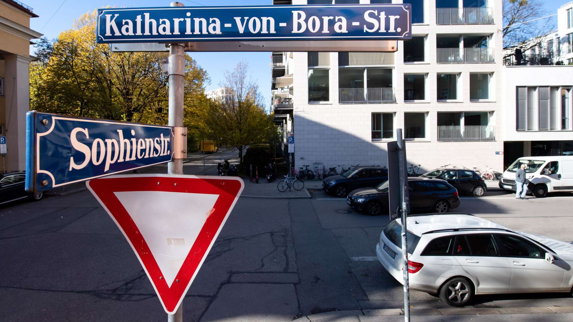 Kaum weibliche Straßennamen