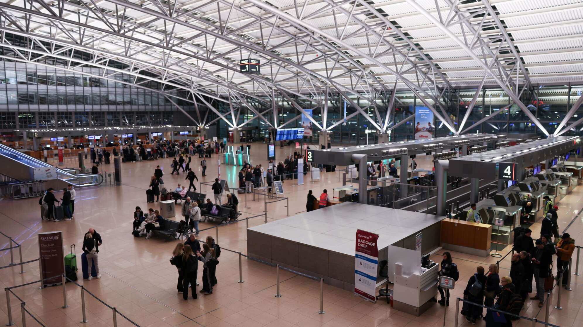 Nach Verdi-Warnstreik am Flughafen Hamburg