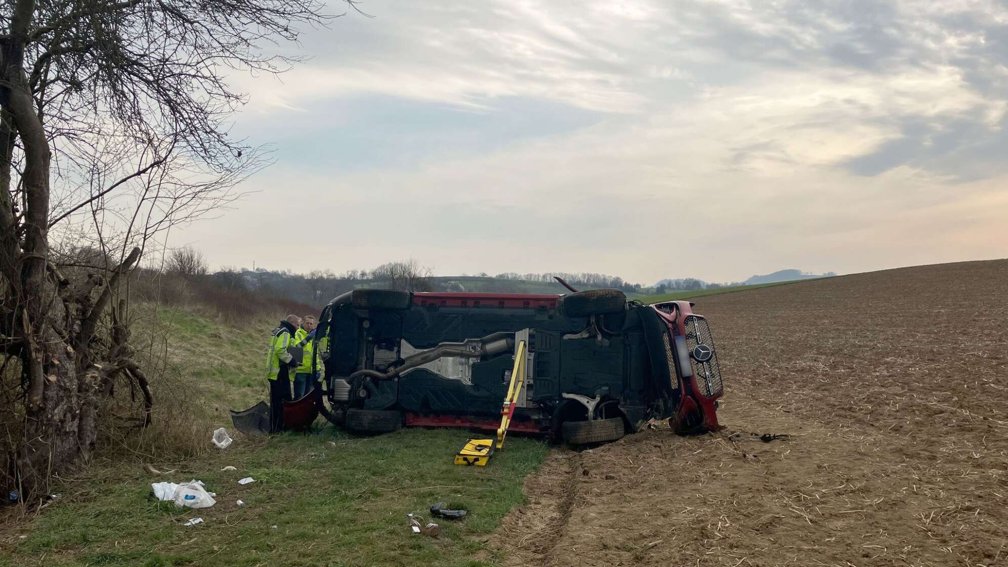 Zwei Menschen sterben bei Unfall auf A6