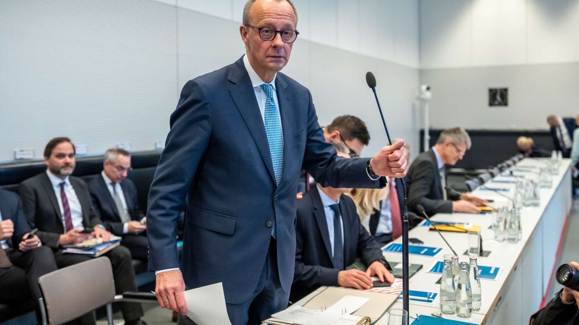 Fraktionssitzung im Bundestag