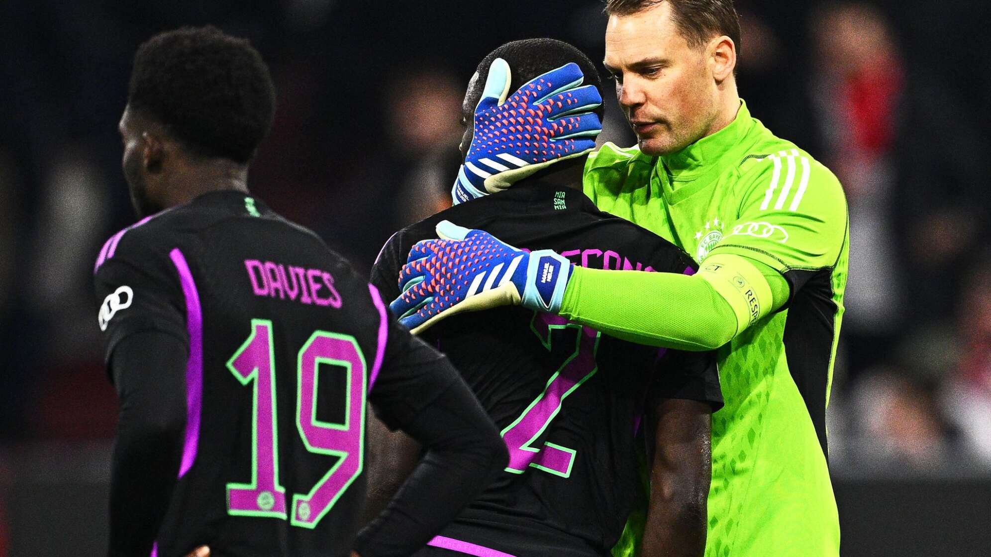 Alphonso Davies und Dayot Upamecano