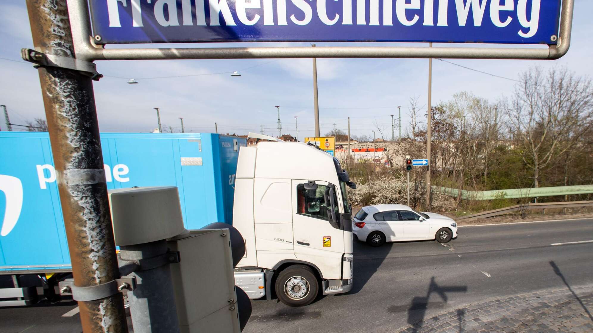 Frankenschnellweg in Nürnberg