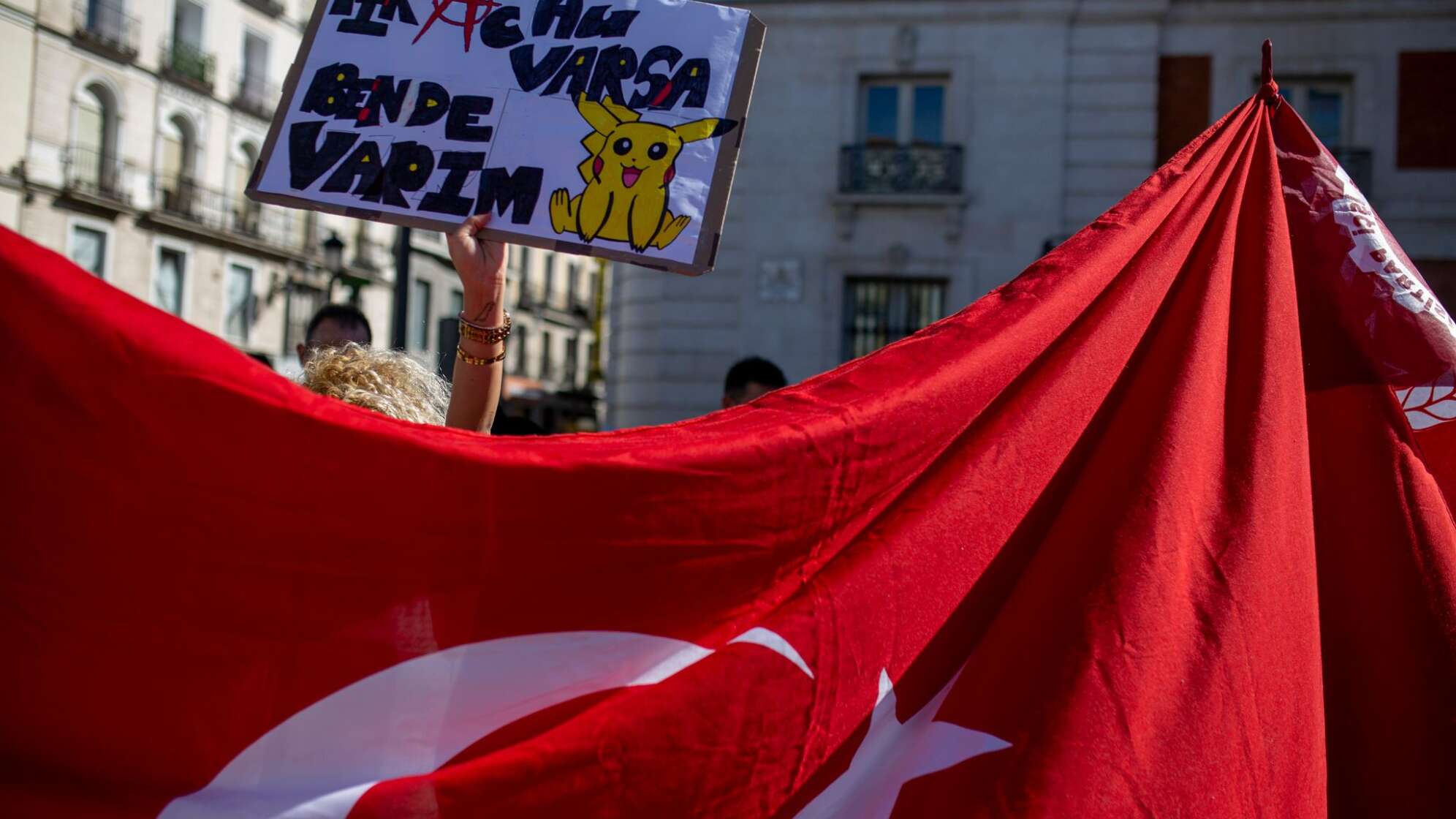 Proteste nach der Festnahme des Istanbuler - Madrid
