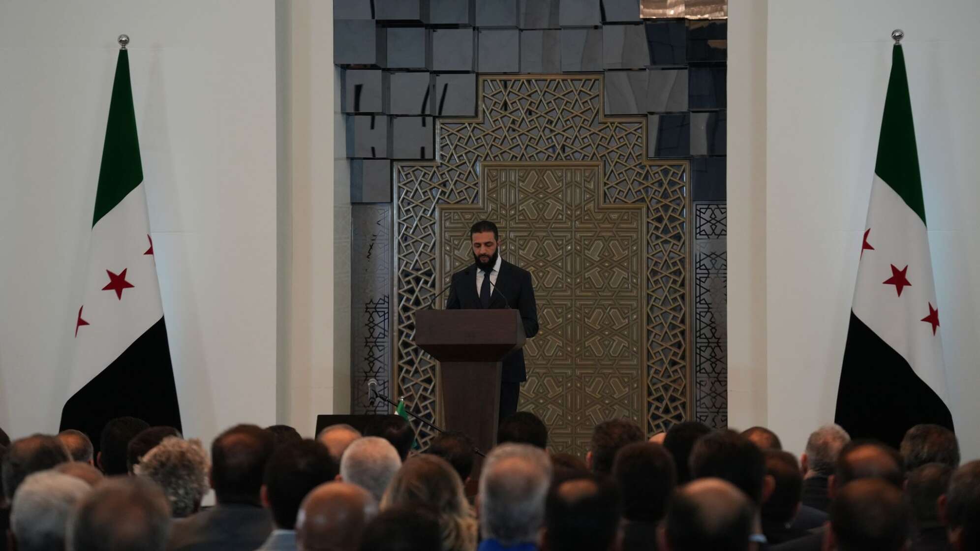 Ankündigung der neuen Regierung in Syrien