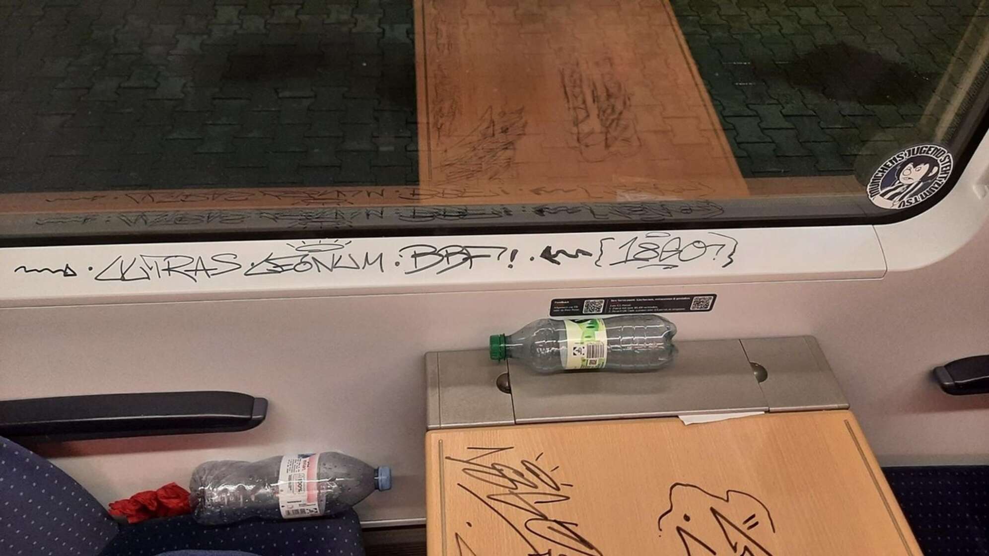 Randale in Zug