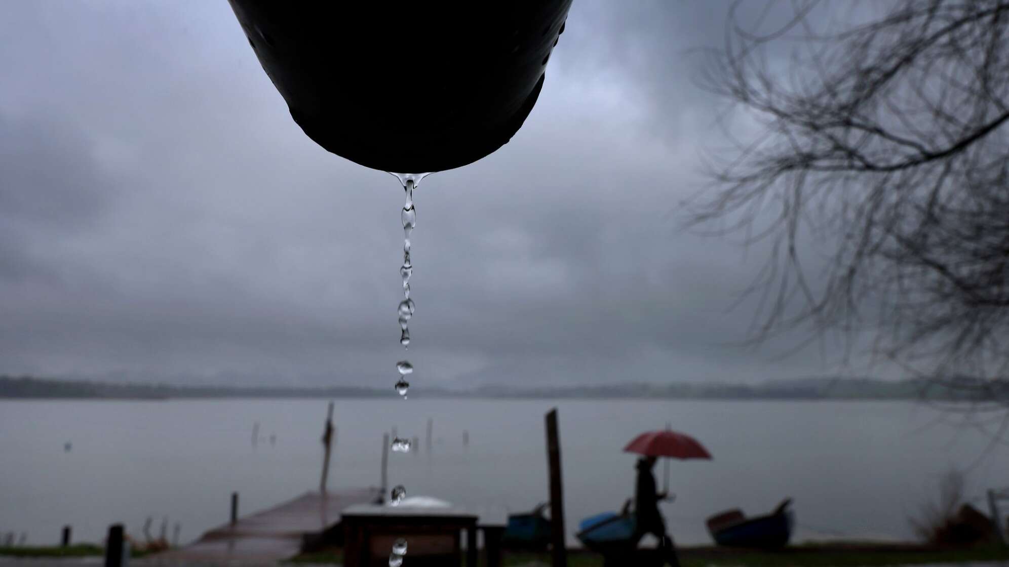 Dauerregen im Süden