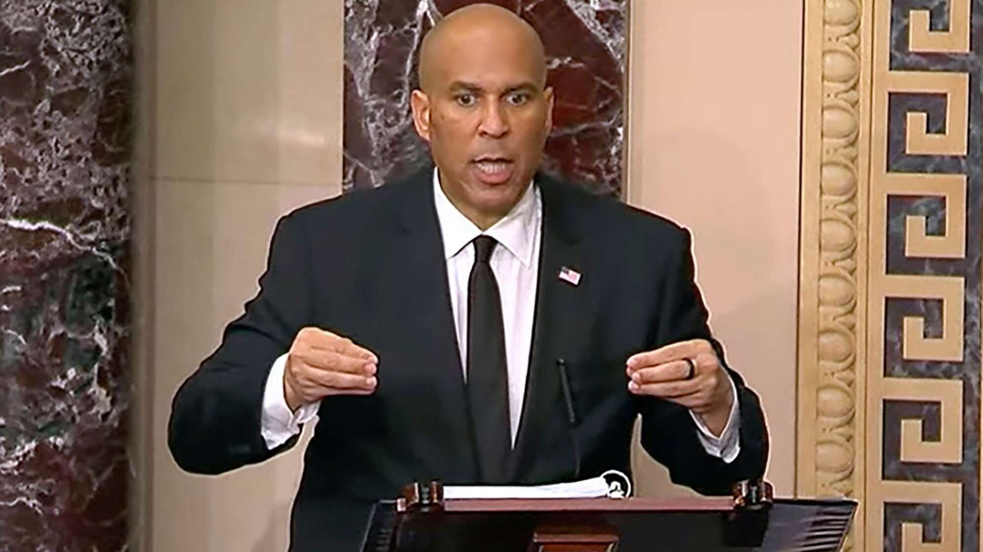 Demokratischer Senator Booker
