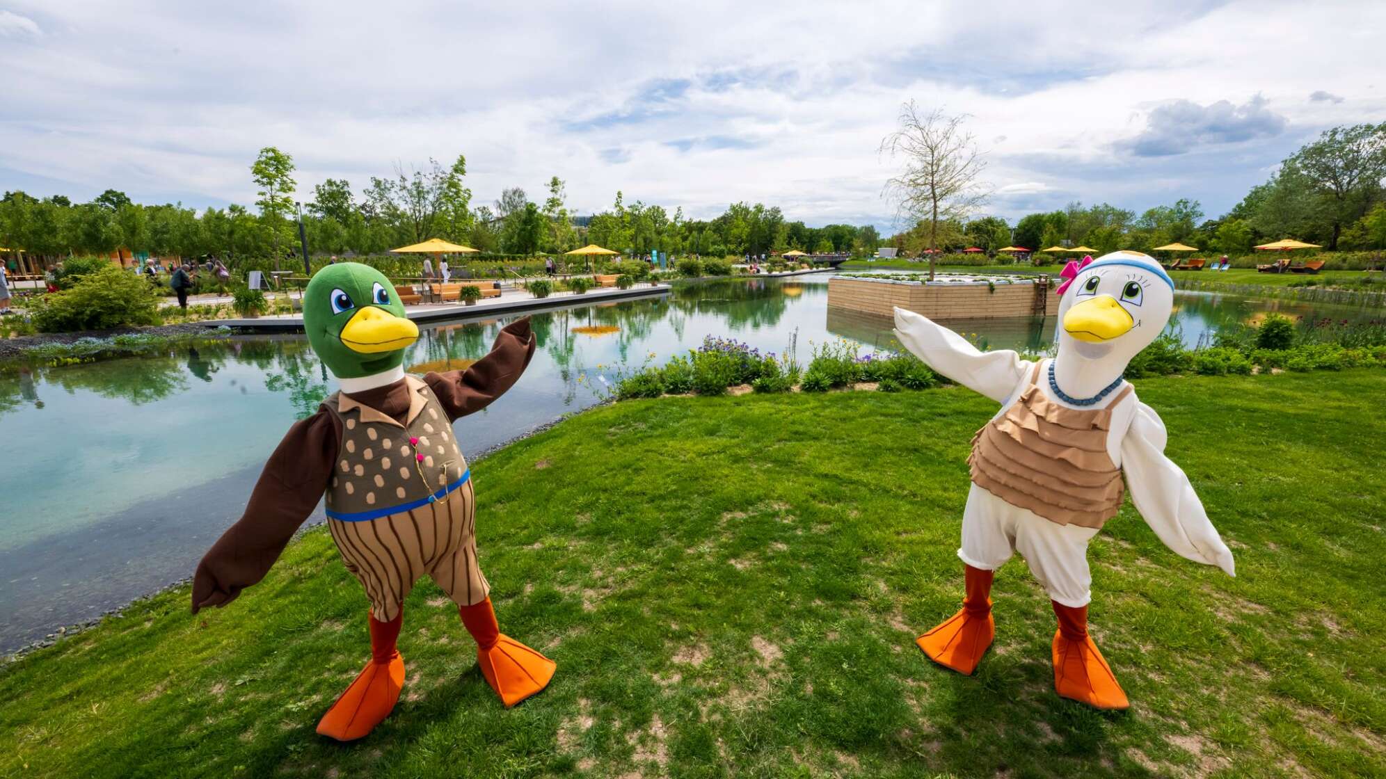 Eröffnung der Bayerischen Landesgartenschau Kirchheim 2024