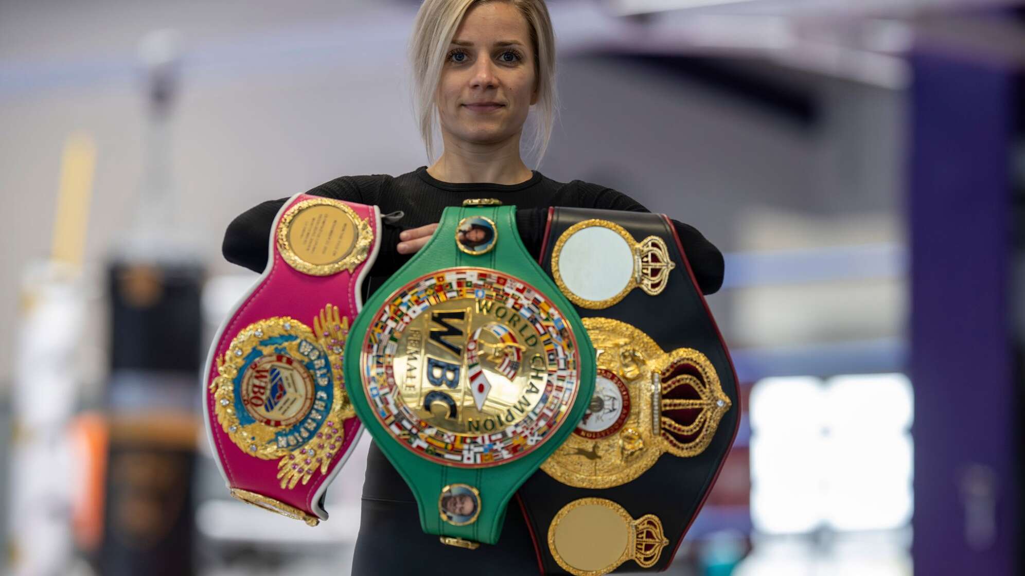 Vorbereitung Tina Rupprecht auf WM-Kampf