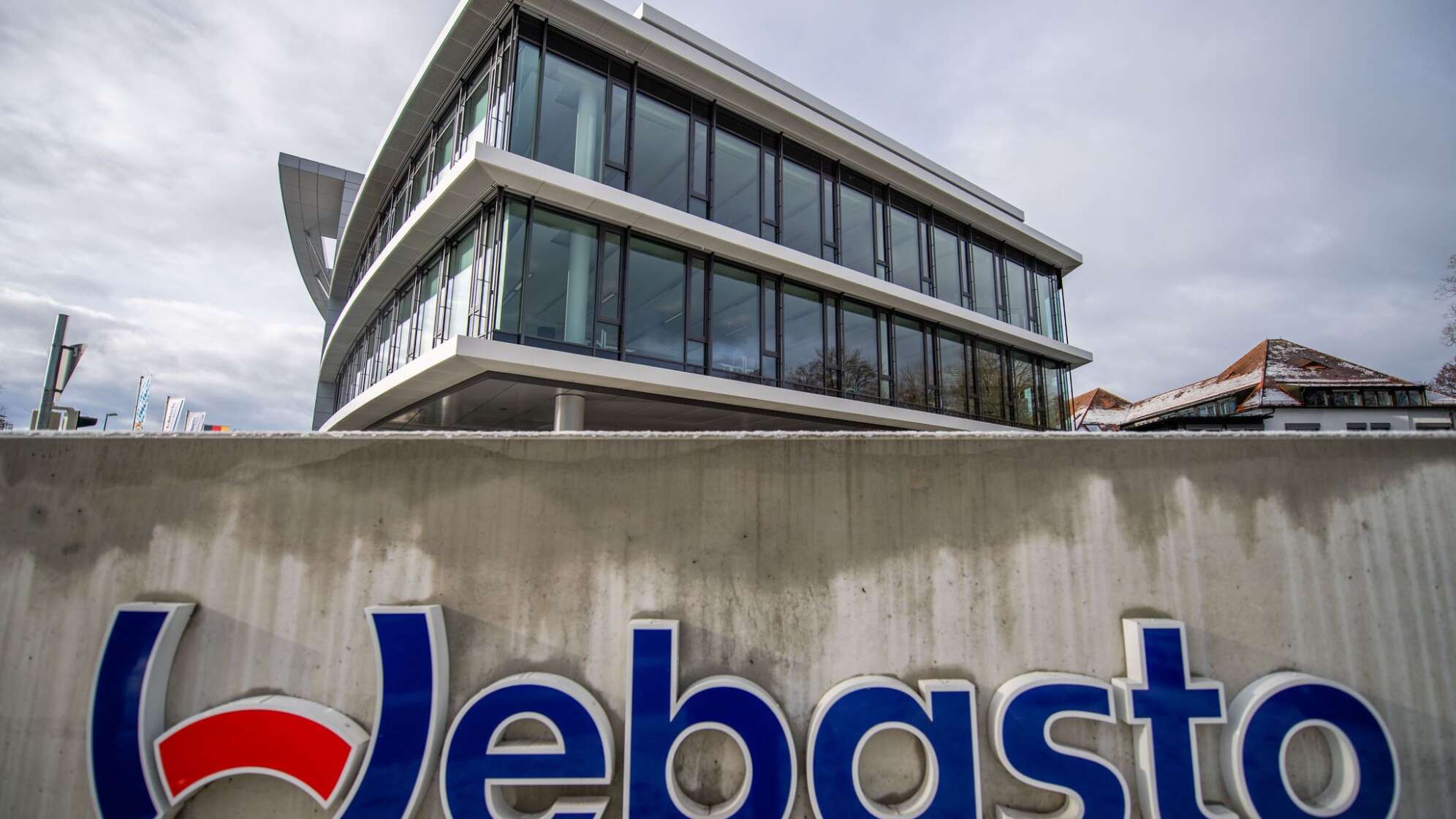 Die Webasto-Firmenzentrale in Stockdorf
