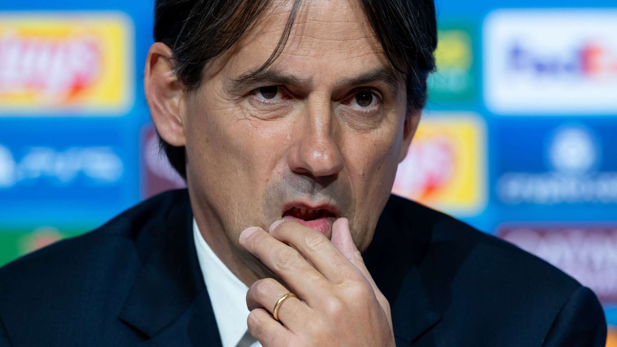 Vor dem Champions League Spiel Bayern München - Inter Mailand