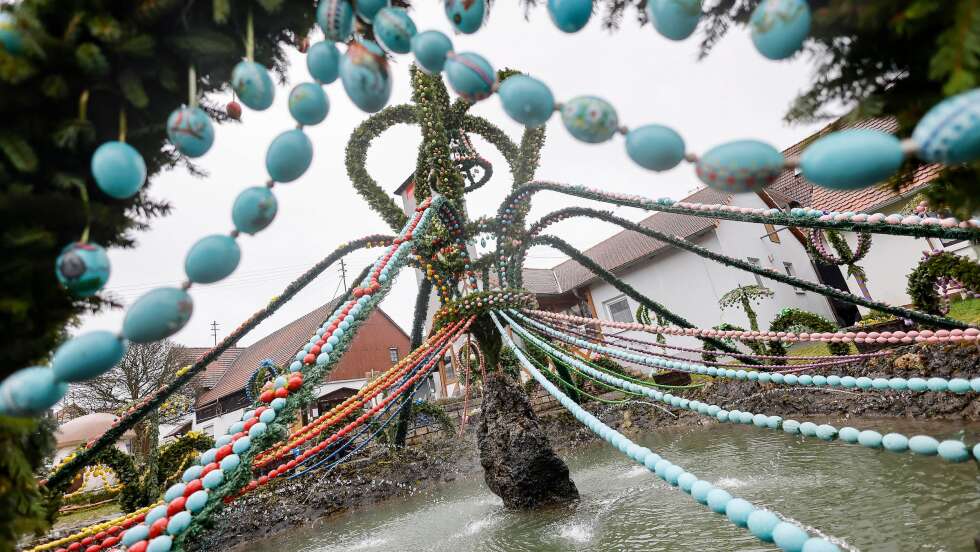Osterbrunnen in Bayern: Tradition und Bedeutung
