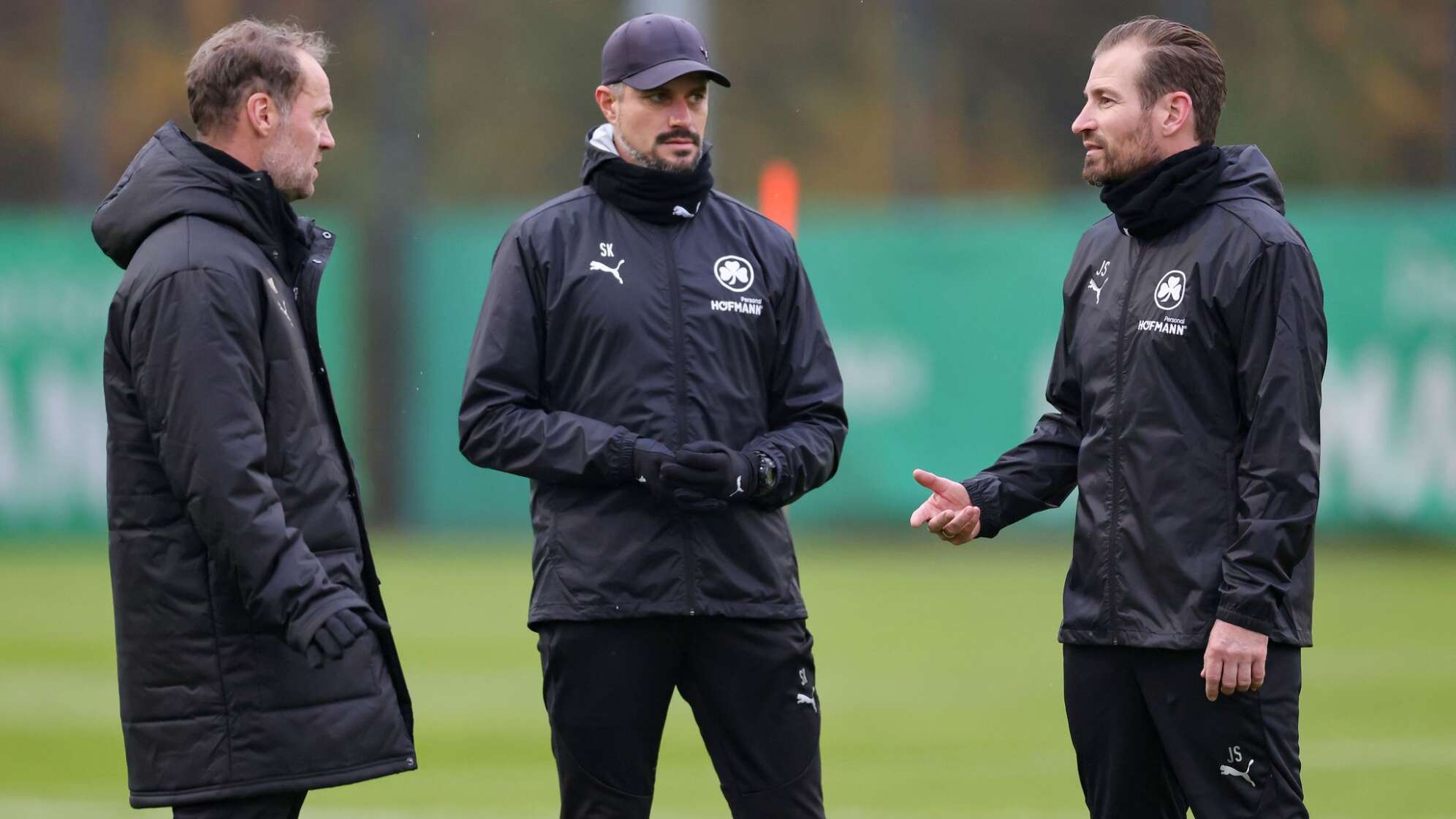 Erstes Training der SpVgg Greuther Fürth mit neuem Trainer