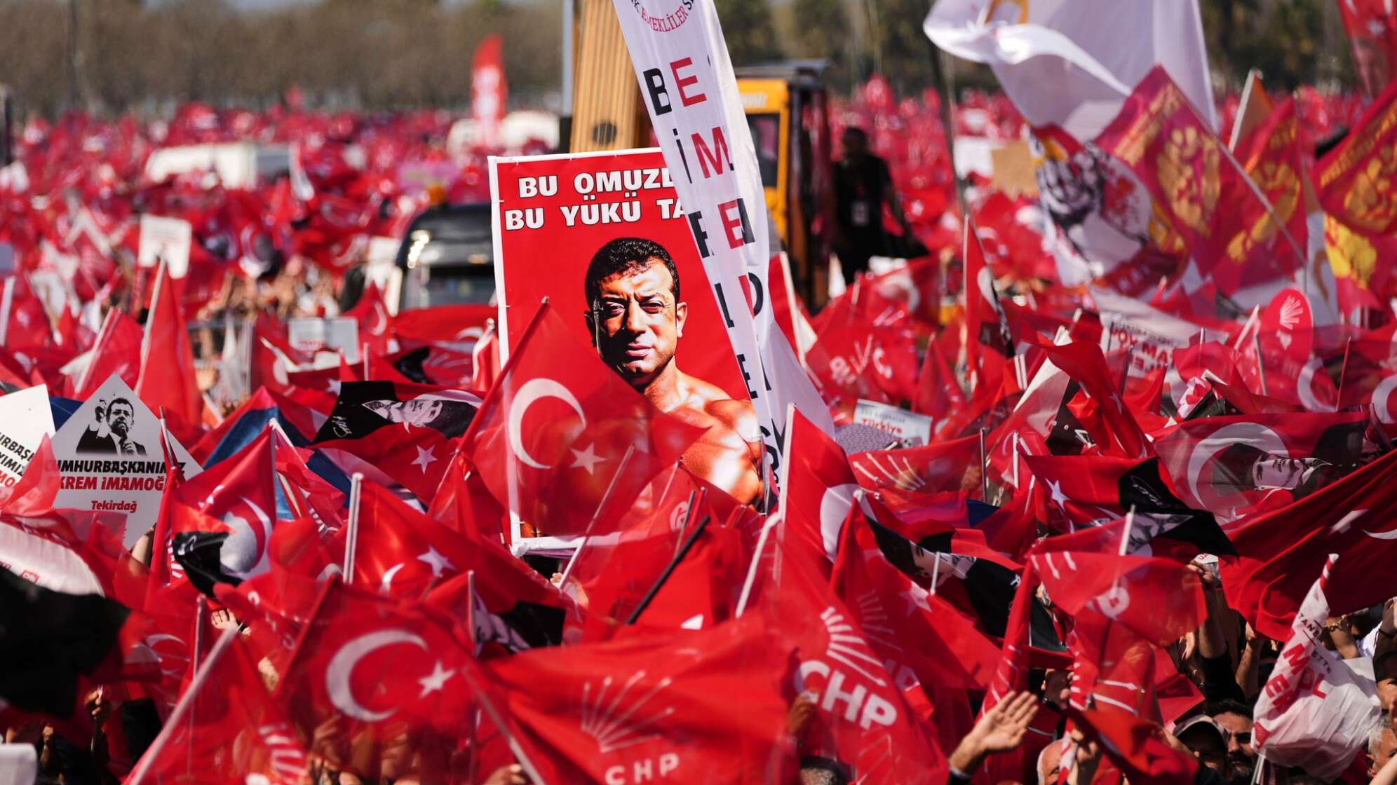Proteste nach der Festnahme des Istanbuler Bürgermeisters