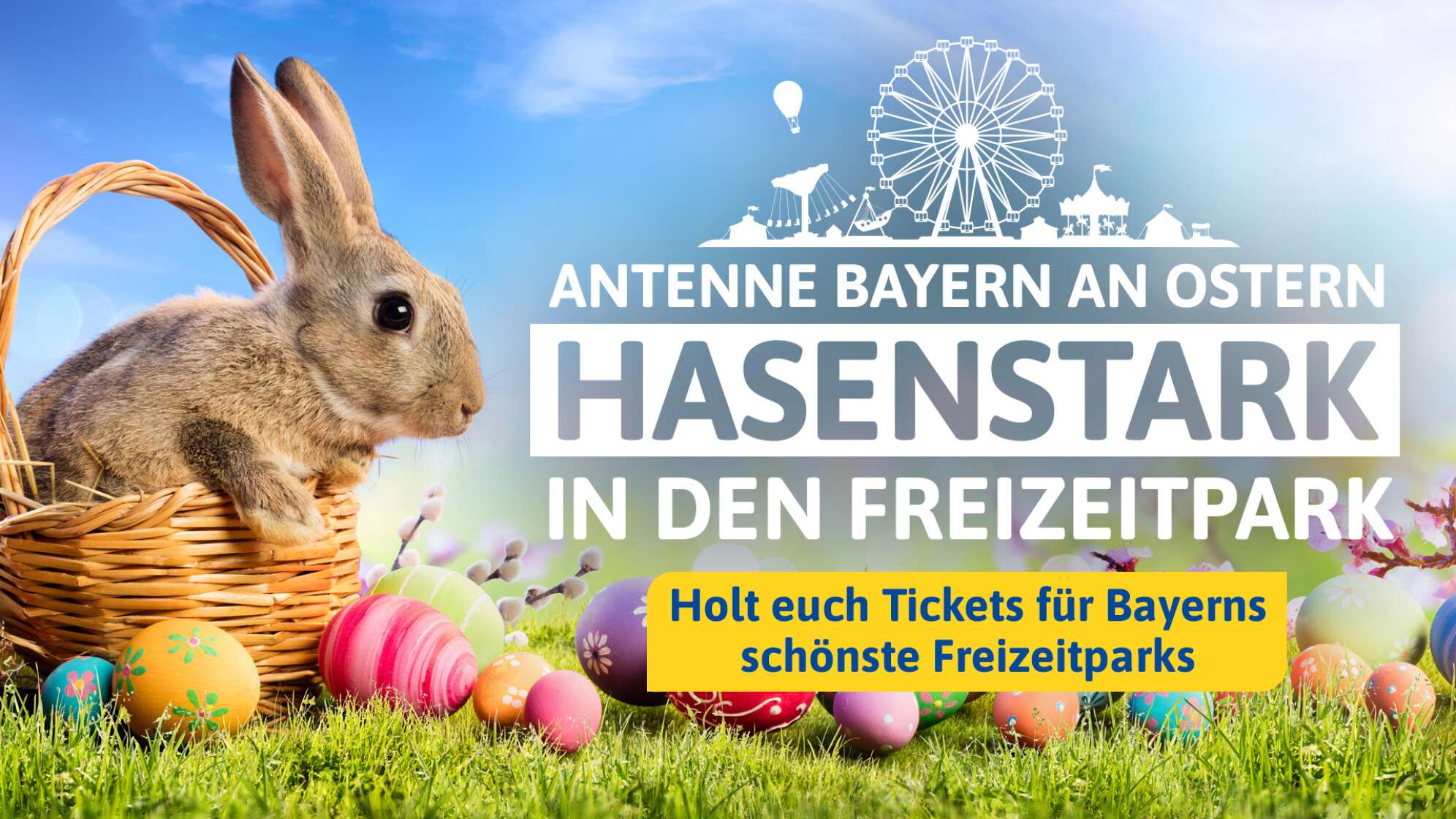 Hasenstark in den Freizeitpark