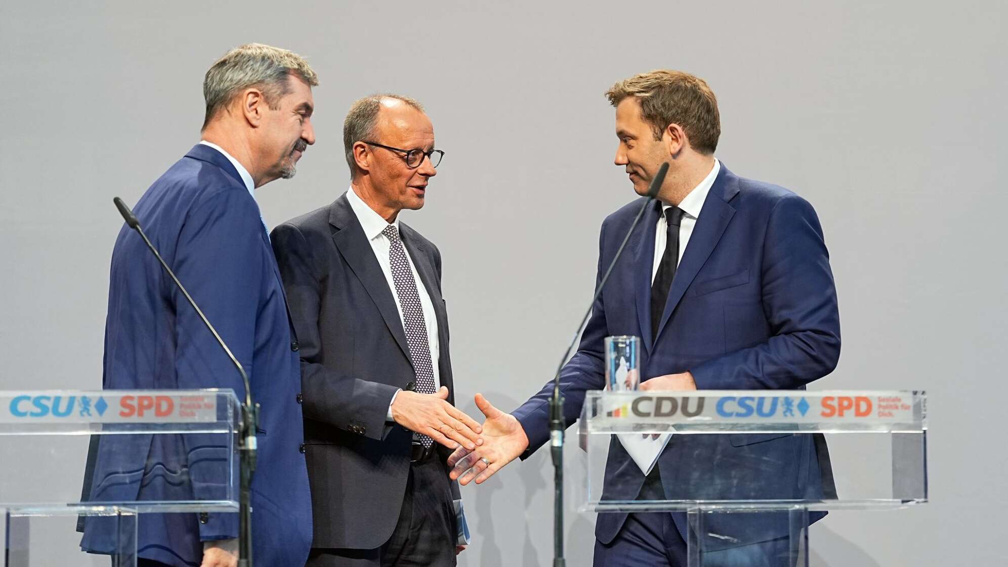 Koalitionsverhandlungen von Union und SPD abgeschlossen