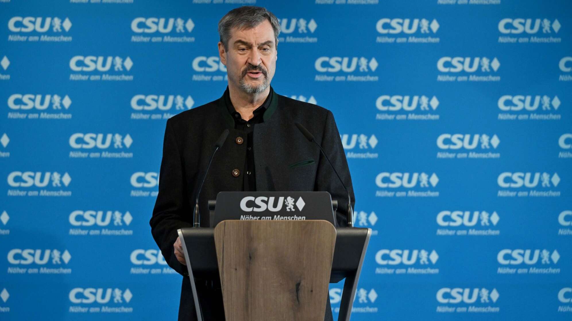 CSU zu Koalitionsverhandlungen in Berlin