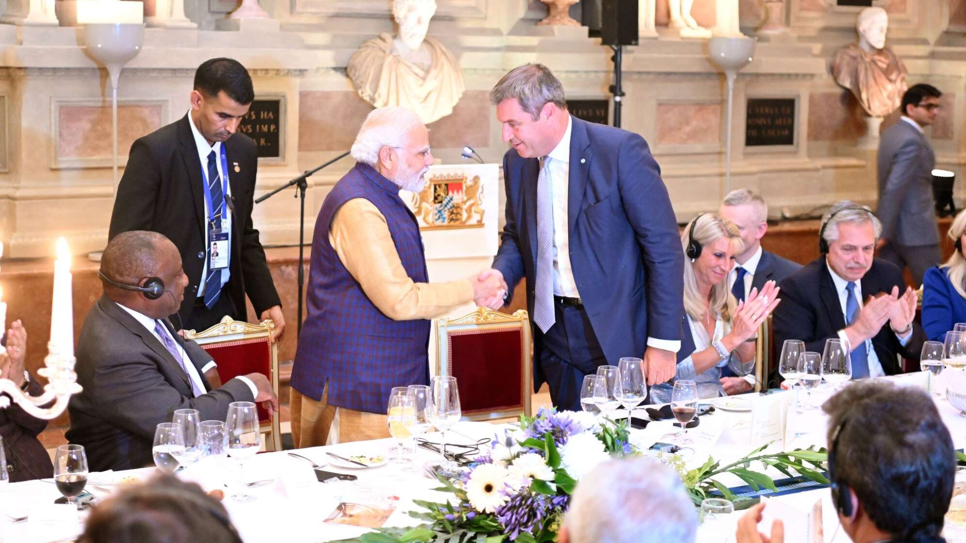 G7-Gipfel - Empfang Residenz München