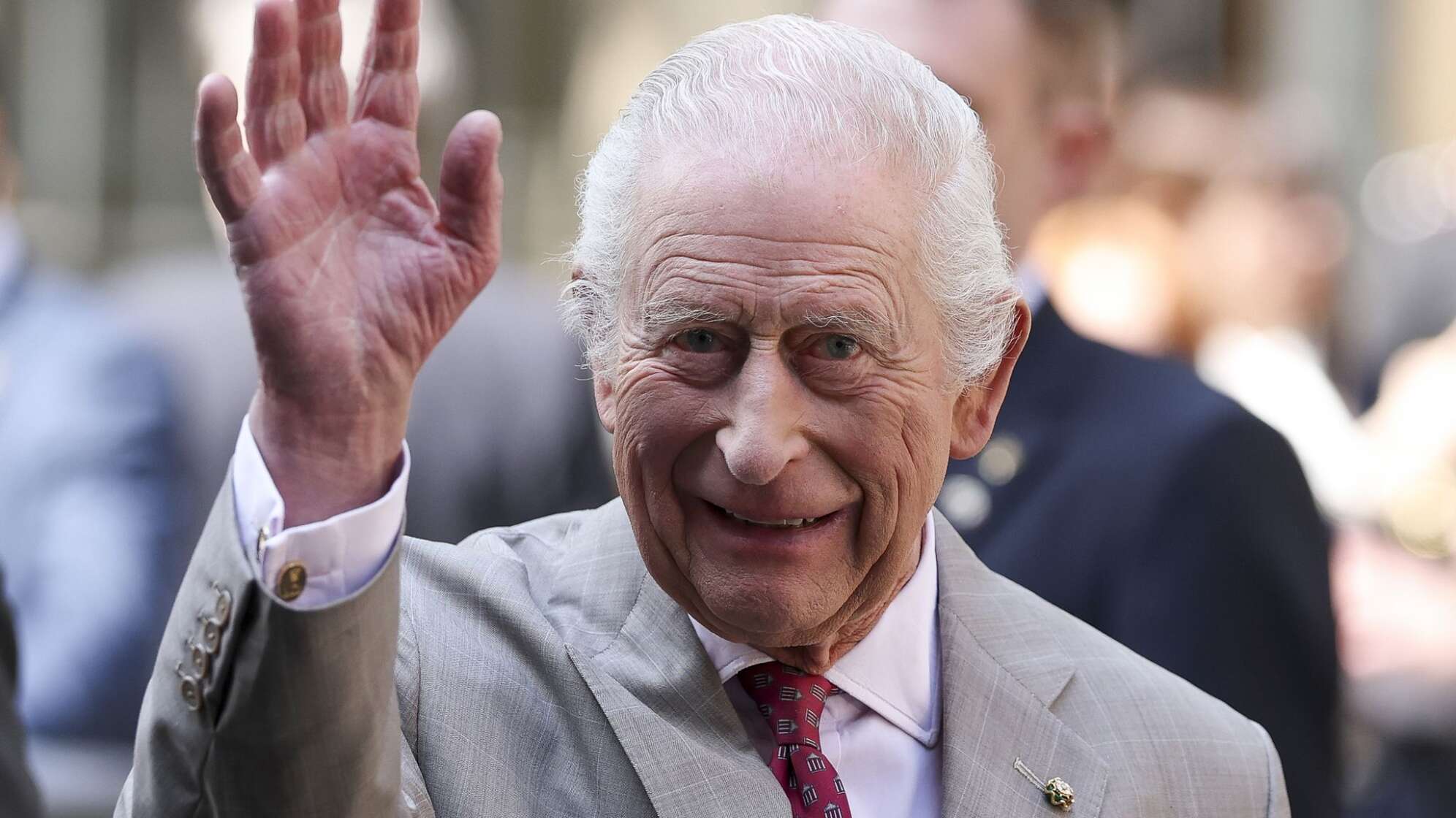 Britisches Königspaar in Italien