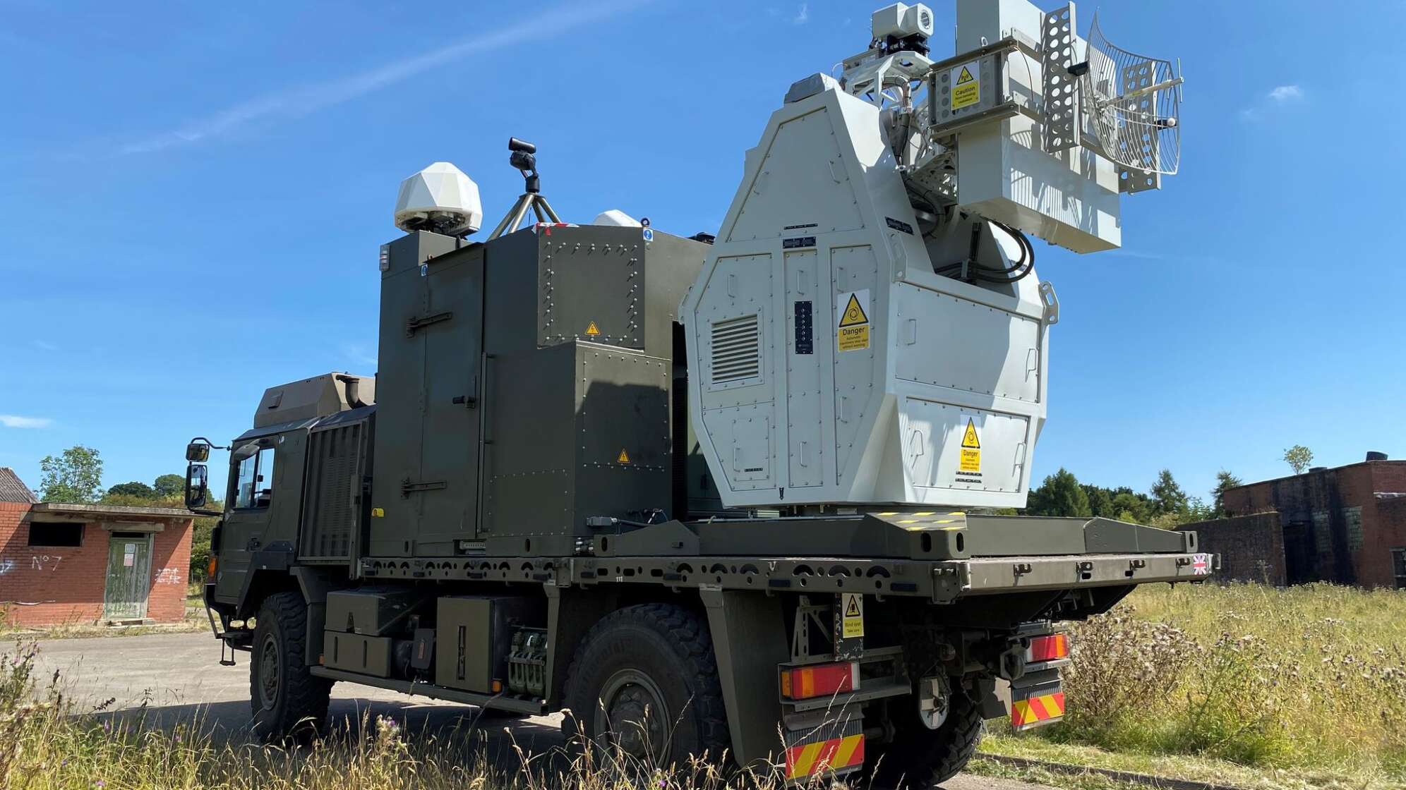Großbritannien testet neue Waffe zur Drohnenabwehr