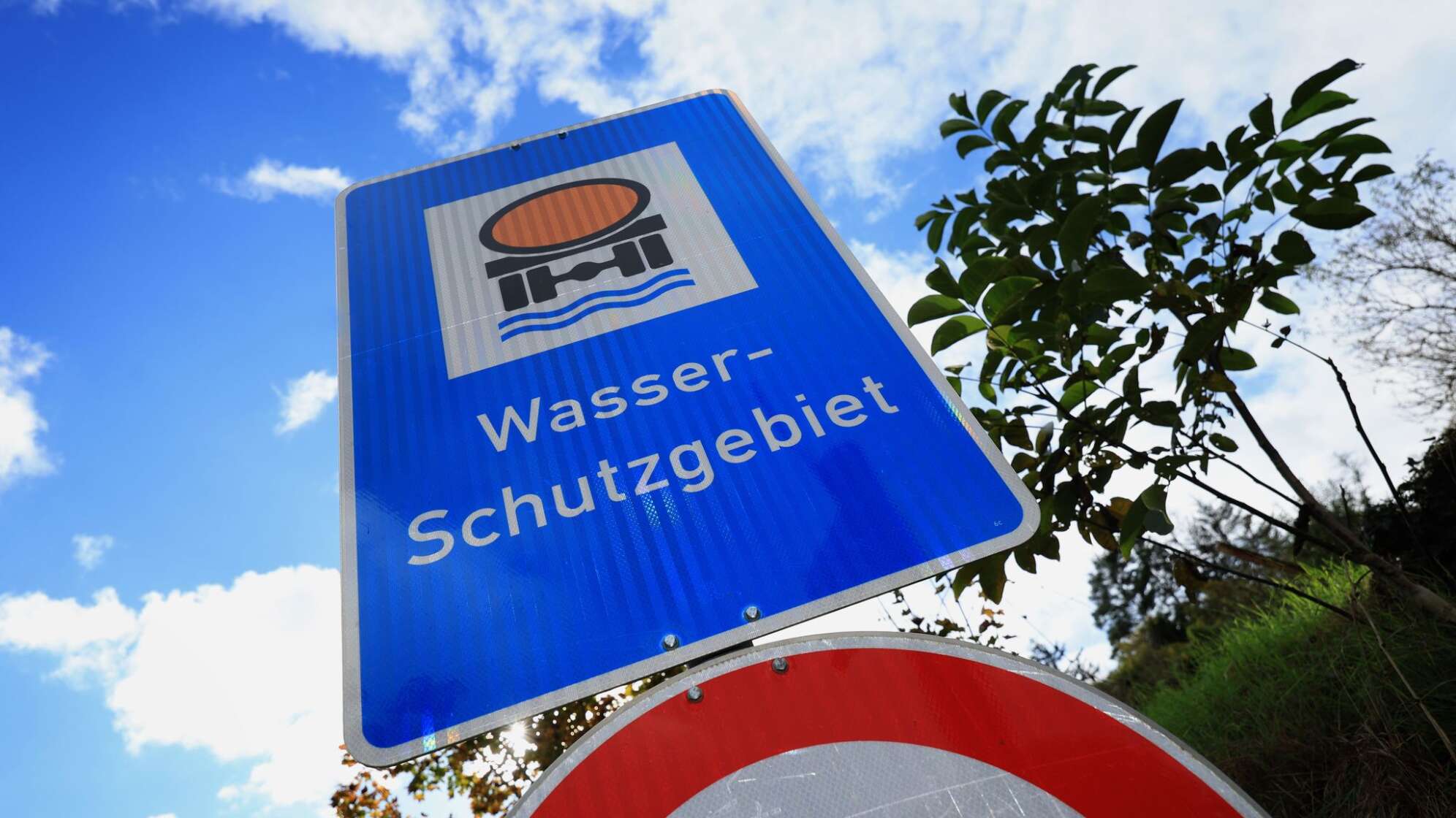 Wasserschutzgebiet in Bayern