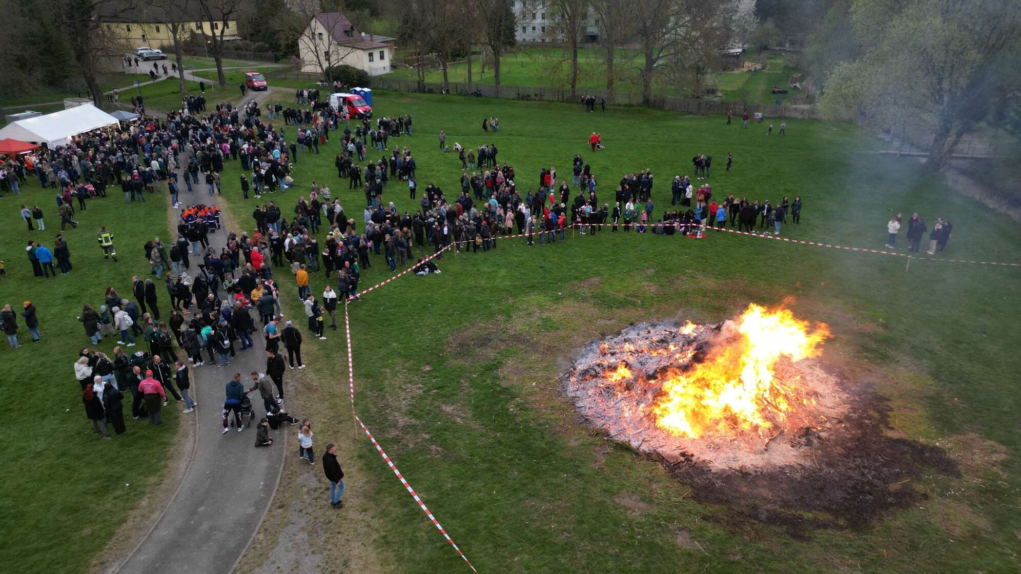 Gründonnerstag - Osterfeuer Sachsen-Anhalt