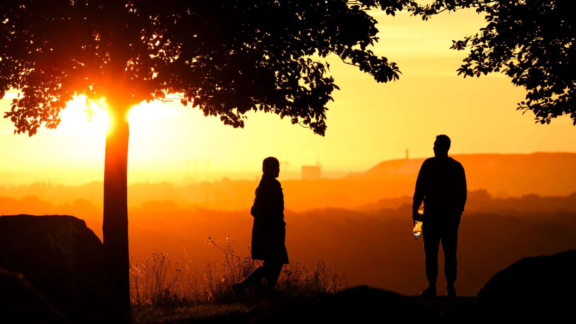 Sonnenaufgang in Hannover