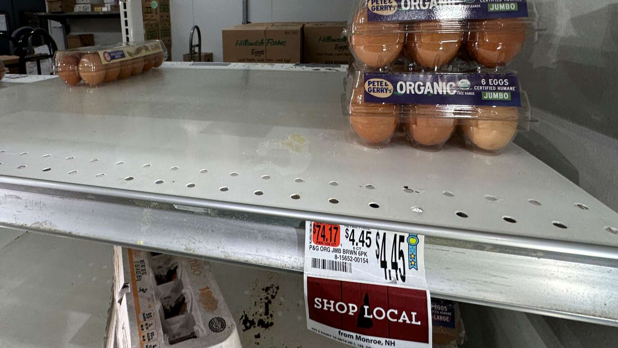 Hohe Eierpreise in den USA