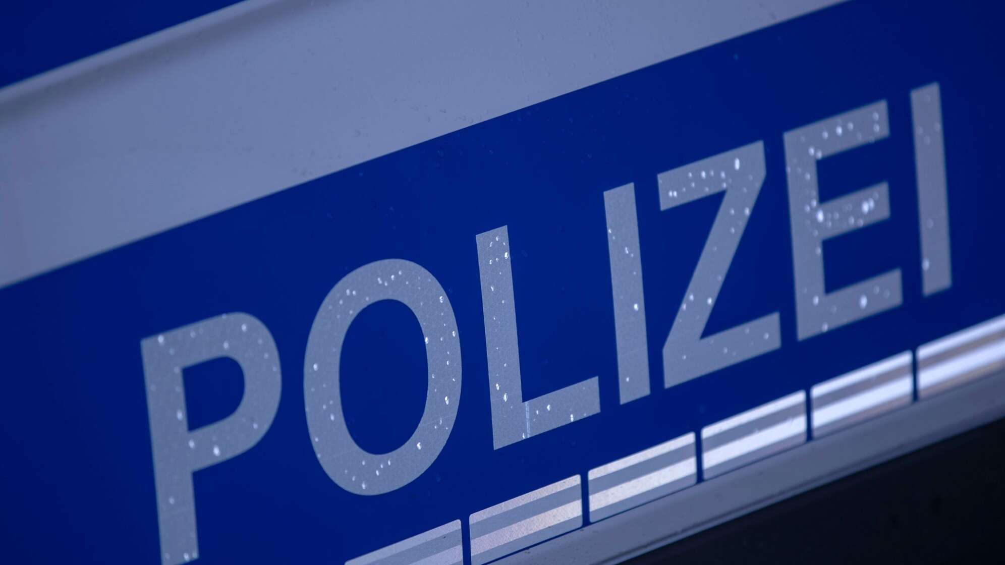 Streifenwagen der Polizei