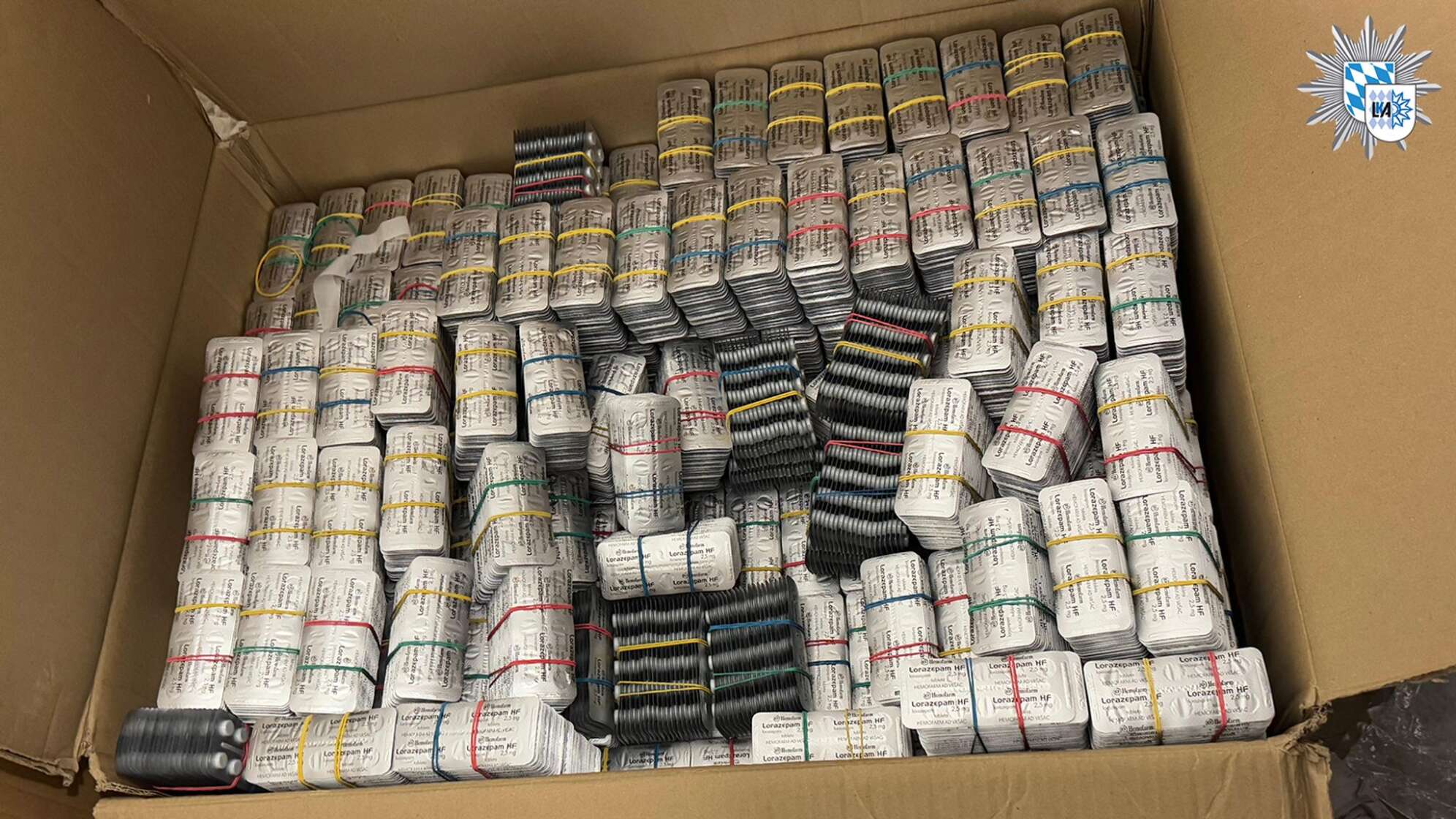 Polizei stellt mehr als 50 Kilogramm Drogen sicher