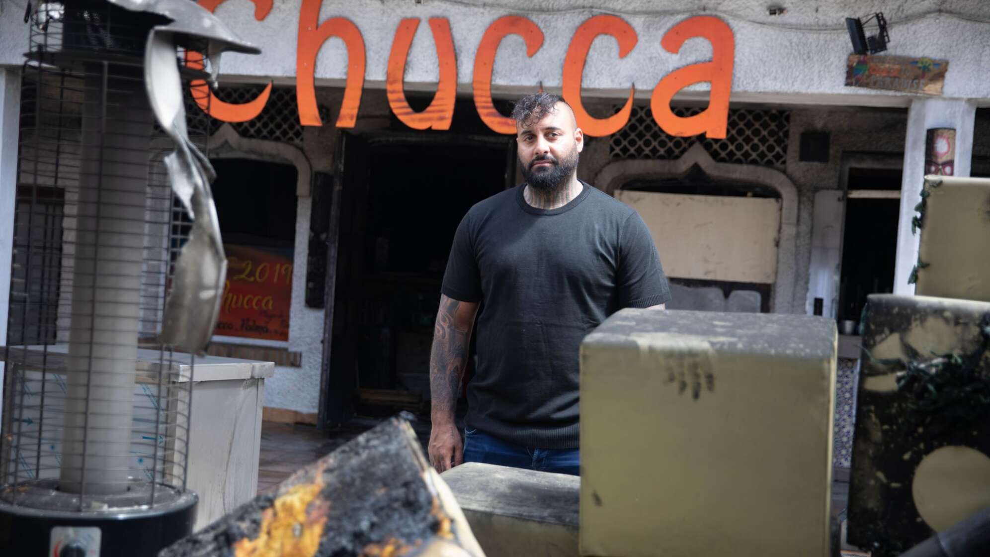 Chucca-Bar auf Mallorca abgebrannt