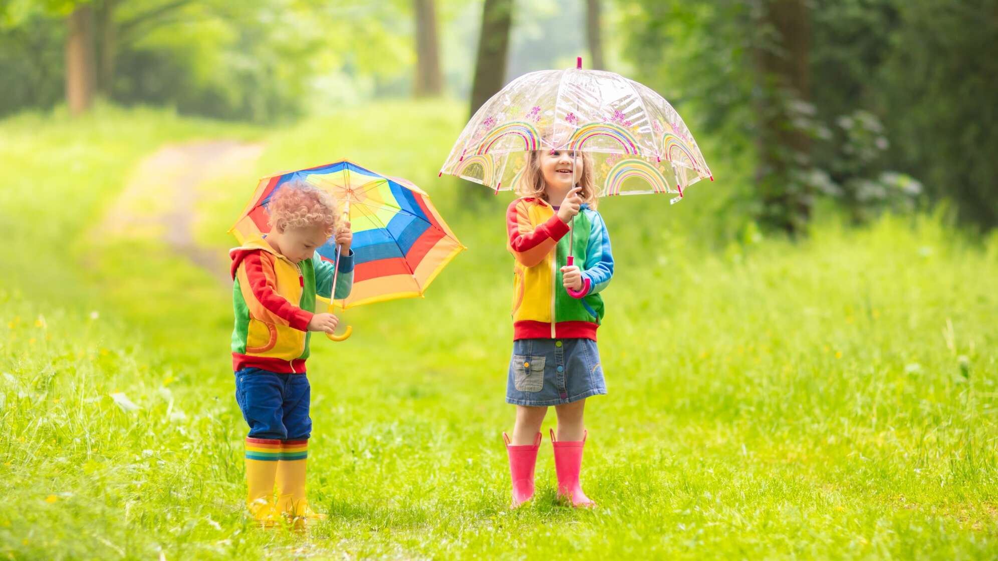 Aprilwetter Kinder
